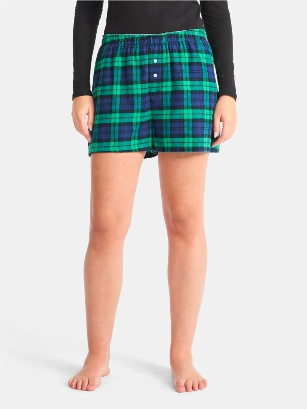 Women’s Sleepwear Cotton Boxer Shorts Size Small 4-6 NWT - Sleep Shorts NWT